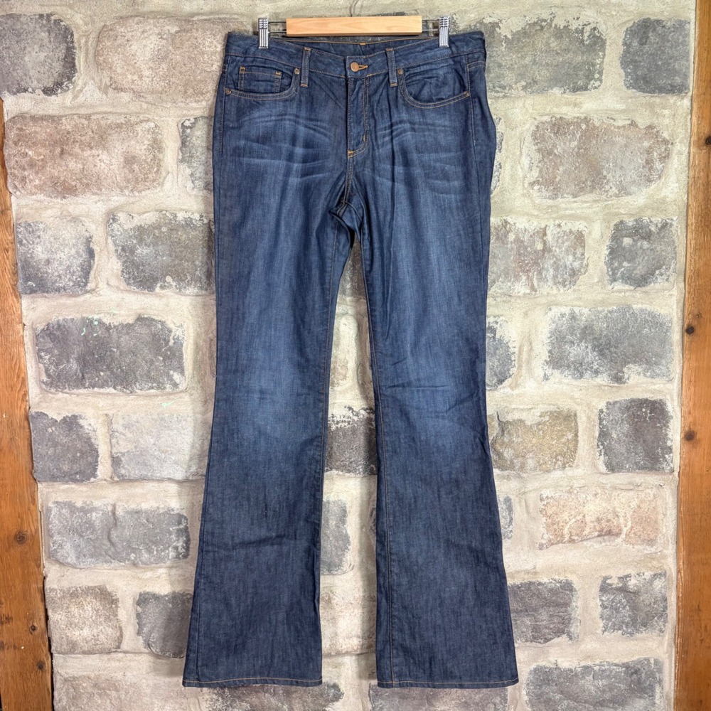 Chip and Pepper Olivia Bootcut Jeans Indigo Blue Dark Wash Size 31 Cowgirl Boho